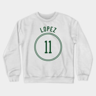 Brook Lopez Name and Number Crewneck Sweatshirt